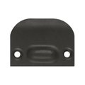 Dendesigns Full Lip Strike Plate; Oil Rubbed Bronze - Solid DE927112